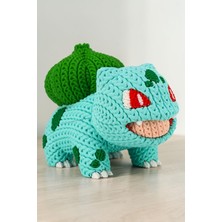 Neora Pokémon Bulbasaur Örgü Görünümlü Figür | Koleksiyon Figürü