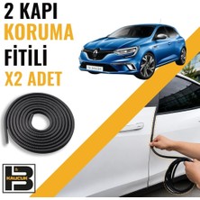B&M Kauçuk Renault Megane 4 Gt Kapı Koruma Fitili-Iki KAPI-SIYAH-BM0891