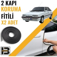B&M Kauçuk Renault Reno-11 (Flash) Kapı Koruma Fitili-Iki KAPI-SIYAH-BM0896