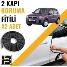 B&M Kauçuk Ford Fusion (2002-2006) Kapı Koruma Fitili-Iki KAPI-SIYAH-BM0932