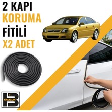 B&M Kauçuk Opel Vectra C Kapı Koruma Fitili-Iki KAPI-SIYAH-BM0925