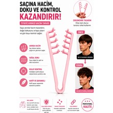 OGNAMI3D 3D Baskı Geniş Dişli Saç Şekillendirme Tarağı Ergonomik Tarak