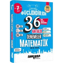 Akm Kitap 7. Sınıf Matematik Güçlendiren 32 Haftalık Kazanım Denemeleri Ankara Yayıncılık