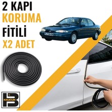 B&M Kauçuk Ford Mondeo (1.nesil) Kapı Koruma Fitili-Iki KAPI-SIYAH-BM0933