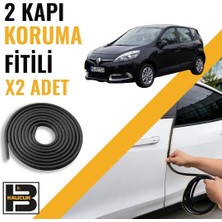 B&M Kauçuk Renault Scenic Kapı Koruma Fitili-Iki KAPI-SIYAH-BM0864
