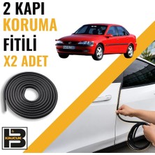 B&M Kauçuk Opel Vectra B Kapı Koruma Fitili-Iki KAPI-SIYAH-BM0924