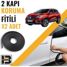 B&M Kauçuk Renault Kadjar Kapı Koruma Fitili-Iki KAPI-SIYAH-BM0902