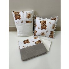 Buse Baby Home Çocuk Nevresim Takımı Çok Amaçlı 6'lı Set