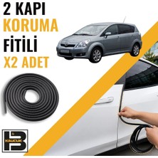 B&M Kauçuk Toyota Verso (2001-2009) Kapı Koruma Fitili-Iki KAPI-SIYAH-BM1034