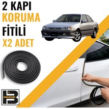 B&M Kauçuk Toyota Carina (1996-1998) Kapı Koruma Fitili-Iki KAPI-SIYAH-BM1032