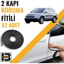 B&M Kauçuk Honda Cr-V (2007-2012) Kapı Koruma Fitili-Iki KAPI-SIYAH-BM0996