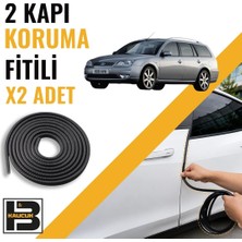 B&M Kauçuk Ford Mondeo Station Wagon (3.nesil) Kapı Koruma Fitili-Iki KAPI-SIYAH-BM0938