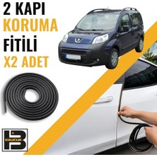 B&M Kauçuk Peugeot Bipper Kapı Koruma Fitili-Iki KAPI-SIYAH-BM1145