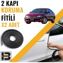 B&M Kauçuk Toyota Avensis (1998-2003) Kapı Koruma Fitili-Iki KAPI-SIYAH-BM1024