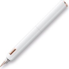Lamy Dialog cc Dolma Kalem 14K Altın Broad Imza Uç Beyaz