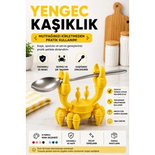 Ognami 3D Baskı Yengeç Kaşıklık | Mutfak Tezgahı Kaşık Dinlendirme Aparatı