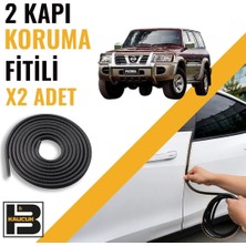 B&M Kauçuk Nissan Patrol (1998-2009) Kapı Koruma Fitili-Iki KAPI-SIYAH-BM1049