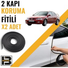 B&M Kauçuk Honda Accord (1999-2002) Kapı Koruma Fitili-Iki KAPI-SIYAH-BM0989