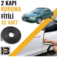 B&M Kauçuk Mazda 626 Sedan (1992-1999) Kapı Koruma Fitili-Iki KAPI-SIYAH-BM1179