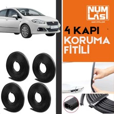 Fiat Linea 4 Kapı Koruma Fitili Siyah Renk Numlas-A KALITE-NM2143