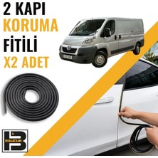 B&M Kauçuk Peugeot Boxer Panelvan (2006-2014) Kapı Koruma Fitili-Iki KAPI-SIYAH-BM1148