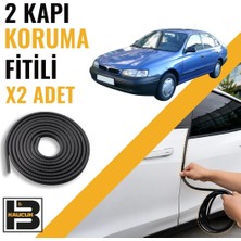 B&M Kauçuk Toyota Corona (1992-1999) Kapı Koruma Fitili-Iki KAPI-SIYAH-BM1033
