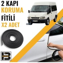 B&M Kauçuk Ford Transit (2001-2006) Kapı Koruma Fitili-Iki KAPI-SIYAH-BM1095