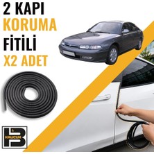 B&M Kauçuk Mazda 626 Hatchback (1999-2004) Kapı Koruma Fitili-Iki KAPI-SIYAH-BM1184