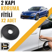B&M Kauçuk Mazda Rx-8 Kapı Koruma Fitili-Iki KAPI-SIYAH-BM1185