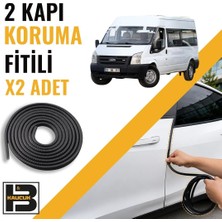B&M Kauçuk Ford Transit (2007-2014) Kapı Koruma Fitili-Iki KAPI-SIYAH-BM1097