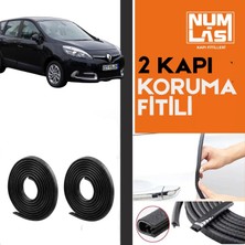 Renault Scenic Iki Kapı Koruma Fitili Siyah Renk Numlas-A KALITE-NM2983