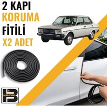 B&M Kauçuk Fiat 131 Kapı Koruma Fitili-Iki KAPI-SIYAH-BM1264