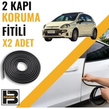 B&M Kauçuk Fiat Punto Kapı Koruma Fitili-Iki KAPI-SIYAH-BM1275