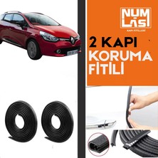 Renault Clio 4 Station Wagon Iki Kapı Koruma Fitili Siyah Renk Numlas-A KALITE-NM2976