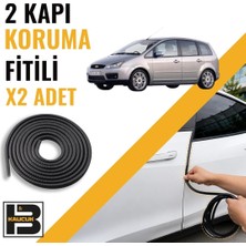 B&M Kauçuk Ford C-Max (1.nesil) Kapı Koruma Fitili-Iki KAPI-SIYAH-BM1215