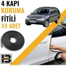 B&M Kauçuk Ford Mondeo Station Wagon (2.nesil) Kapı Koruma Fitili-4 KAPI-SIYAH-BM2223