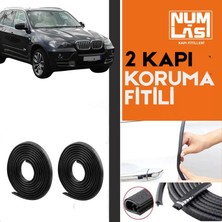 Bmw X5 E70 (2007-2013) Iki Kapı Koruma Fitili Siyah Renk Numlas-A KALITE-NM2786