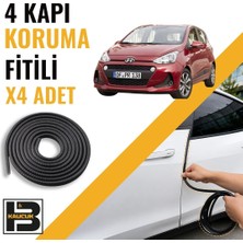 B&M Kauçuk Hyundai I10 (2013-2019) Kapı Koruma Fitili-4 KAPI-SIYAH-BM2267