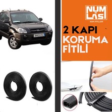 Hyundai Tucson (2004-2009) Iki Kapı Koruma Fitili Siyah Renk Numlas-A KALITE-NM2877