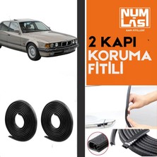 Bmw 7 Serisi E32 (1987-1994) Iki Kapı Koruma Fitili Siyah Renk Numlas-A KALITE-NM2791