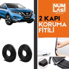Nissan Qashqai (2014-2021) Iki Kapı Koruma Fitili Siyah Renk Numlas-A KALITE-NM2794