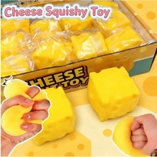 MİNGODAN Mingodan Peynir Squishy Cheese Squishy Sukuşi Peynir Sıkma Oyuncağı Stres Azaltma Yavaş Yükselir Slow Rising 1 Adet Peynir Squişhy
