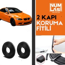 Bmw 3 Serisi E92 (2007-2013) Iki Kapı Koruma Fitili Siyah Renk Numlas-A KALITE-NM2767