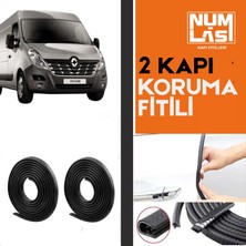 Renault Master Panelvan (2015-2017) Iki Kapı Koruma Fitili Siyah Renk Numlas-A KALITE-NM2755