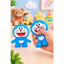 MİNGODAN Mingodan Mavi Squishy Çizgi Film Karakteri Sukuşi – Şekil Alan Yumuşak Jel Dolgulu Stres Oyuncağı (1 Adet)