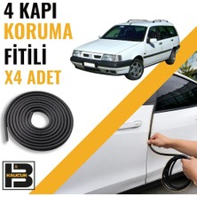B&M Kauçuk Tempra Station Wagon Kapı Koruma Fitili-4 KAPI-SIYAH-BM2555