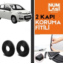 Fiat Panda Cross (2012-2025) Iki Kapı Koruma Fitili Siyah Renk Numlas-A KALITE-NM2573