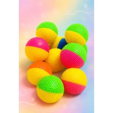 MİNGODAN Mingodan Zıplayan Sesli Dev Kirpi Top Havalı Sık Bırak Oyuncak Duyu Geliştirici Eğitici Oyuncak Stres Topu