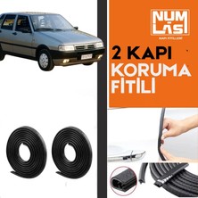 Fiat Uno Iki Kapı Koruma Fitili Siyah Renk Numlas-A KALITE-NM2582