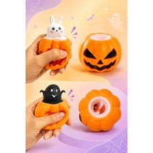 MİNGODAN Mingodan Balkabağı Sıkmalı Stres Oyuncağı 2’li Set Yumuşak Squishy Oyuncak